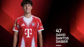 记者：19岁中场戴伯尔接近与拜仁续约，球员今夏可能被外租